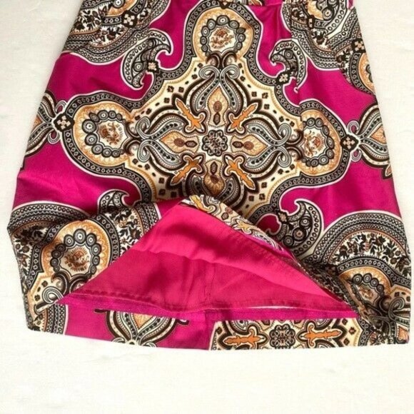 Anthropologie Moulinette Soeurs Paisley Pink Dress - Picture 6 of 8